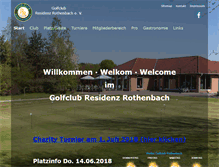 Tablet Screenshot of gc-rothenbach.de